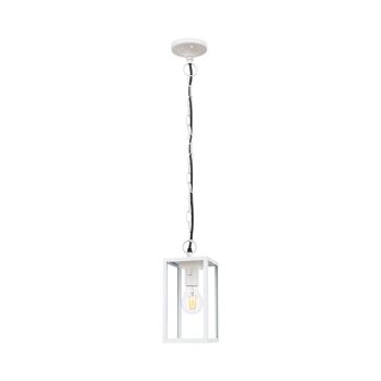 Suspension Ledkia Atrium en métal blanc 2