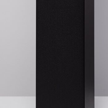Ledkia Balise Extérieure Pied Surface 74cm avec Détecteur de Mouvement Augusta Noir Noir 5
