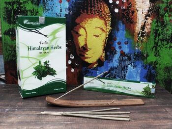 Vedic-02 - Vedic -Bâtons d'encens - Herbes de l'Himalaya - Vendu en 12x unité/s par extérieur 2