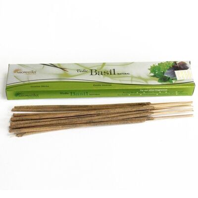 Vedic-04 - Vedic -Incense Sticks - Basil - Sold in 12x unit/s per outer