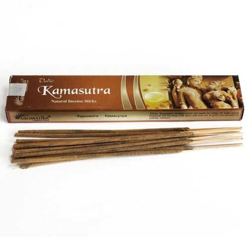 Vedic-05 - Vedic -Incense Sticks - Kamasutra - Sold in 12x unit/s per outer