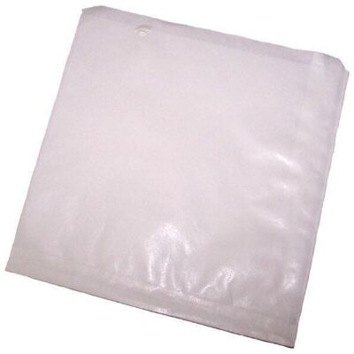Wbag-04 - 12.5 x 12 inch White Bags - Sold in 500x unit/s per outer