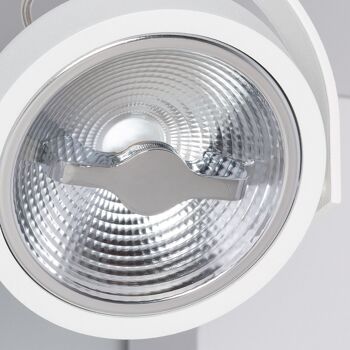 Spot LED de Surface Adressable Ledkia 15W CREE AR111 Intensité Variable Blanc Blanc Froid 5500K 4