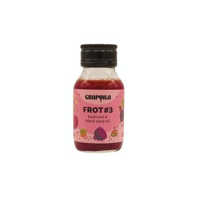 Grapoila FROT#3 - Beetroot & Black Cumin Seed Oil 50ml