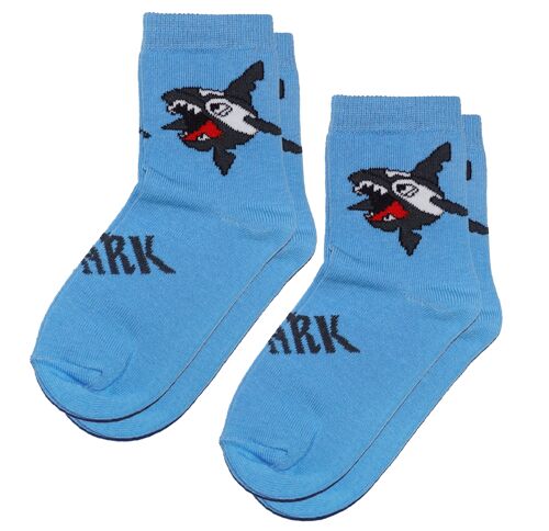 Socks for children pack of 2 >>Shark<<