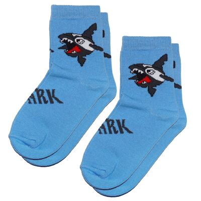 Socks for children pack of 2 >>Shark<<