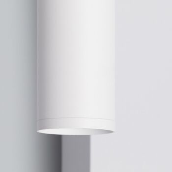 Ledkia Spot Douille en Aluminium pour Ampoules GU10 Quartz Blanc 4