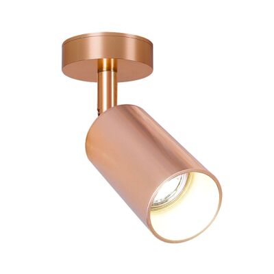 Ledkia Spotlight Lampholder Aluminum for GU10 Bulbs Quartz Copper
