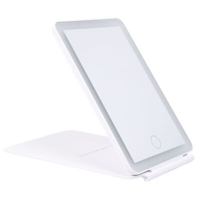 Miroir de maquillage portable rechargeable avec écran tactile