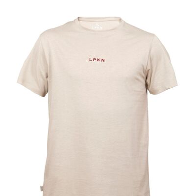 Embroidered LPKN letters T-shirt