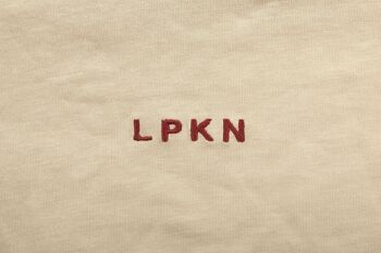 T-shirt lettres LPKN brodées 3