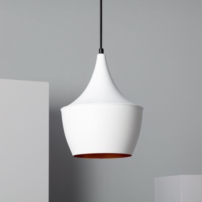 Ledkia Pendant Lamp Metal Mercury White