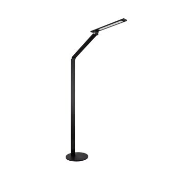 Ledkia Lampadaire LED 8W Dimmable Cuivre Noir 1