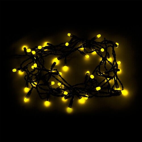 Ledkia Guirnalda Cable LED Transparente 3m Amarillo