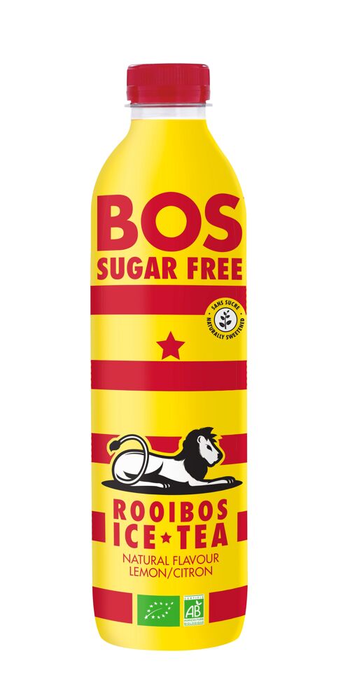 Ice Tea Lemon Sugarfree - Organic Rooibos - 1L PET - BOS