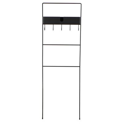 PORTE SERVIETTE METAL 51X11X159 NOIR PB174917