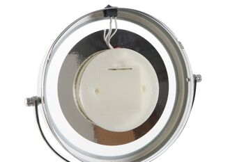 MIROIR LED CÉRAMIQUE 14.5X14.5X33 MÉTALLIQUE PB186064 4