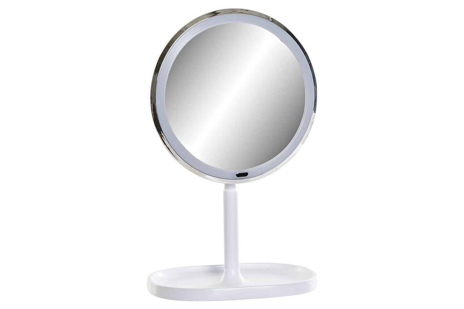 SPECCHIO PLASTICA LED 20X20X33 5X AAA*4 BIANCO PB187687