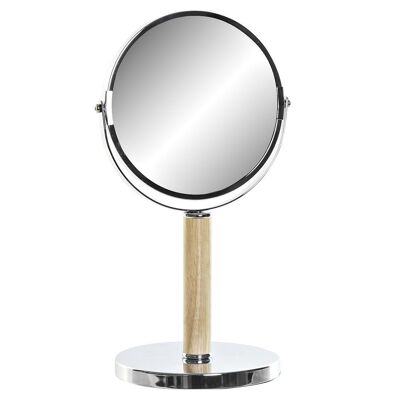 MIRROR METAL WOOD 19X15X34 1X/5X 17 SILVER PB187691