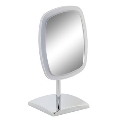 METAL LED MIRROR 17X13X30,5 5X SILVER PB187759