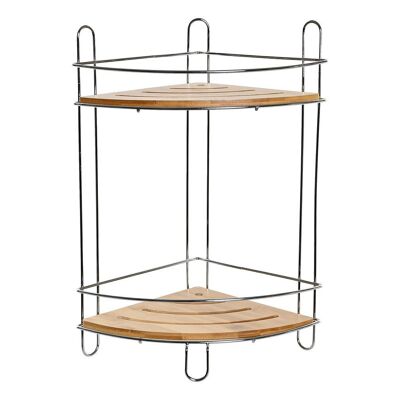 BAMBOO WALL SHELF 19.5X19.5X36.5 SHOWER PB191661