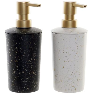 DOSATORE METALLO PP 7,5X7,5X17 350 ML 2 ASSORTIMENTI. PB191680