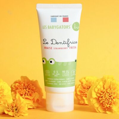 Dentifricio per bambini 0-5 anni Les babygators Bio