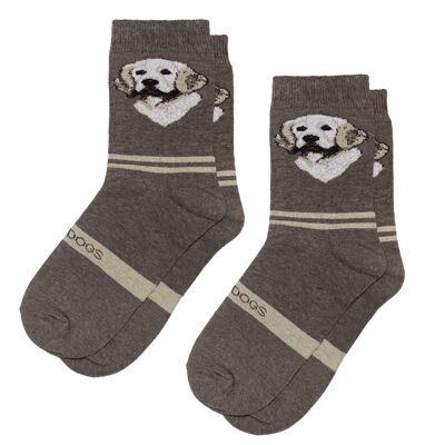 Socks for children pack of 2 >>Labrador<<