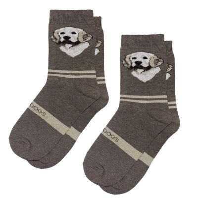 Socks for children pack of 2 >>Labrador<<