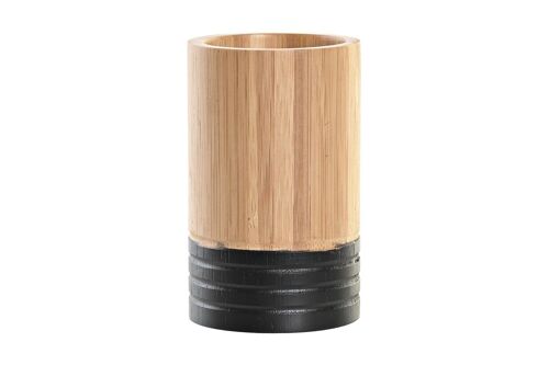 VASO BAMBU 7X7X11 NATURAL PB199429