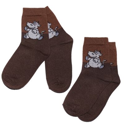 Calcetines para niños pack de 2 >>Hipopótamo<<