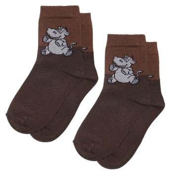 Chaussettes pour enfants pack de 2 >>Hippo<< 2