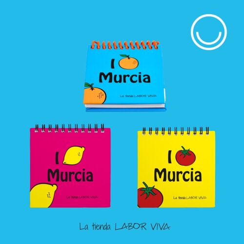 Cuadernos Turísticos "I Love Murcia", Souvenir de la Región de Murcia