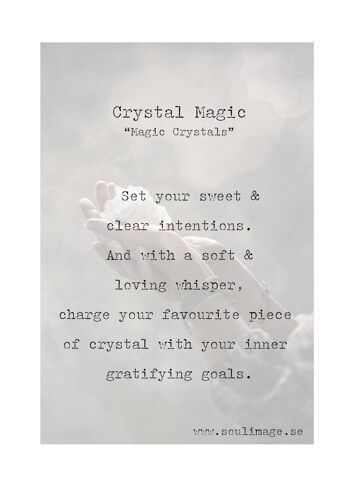 Cristal magique - 30x40cm / 11¾ x 15¾ in 2