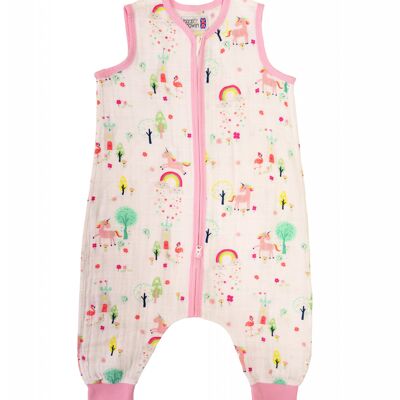 Wonderland muslin romper 12- 24m