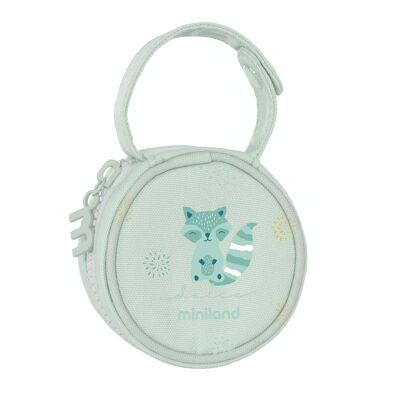 Miniland Pacipocket Mint. Portable pacifier holder with handle