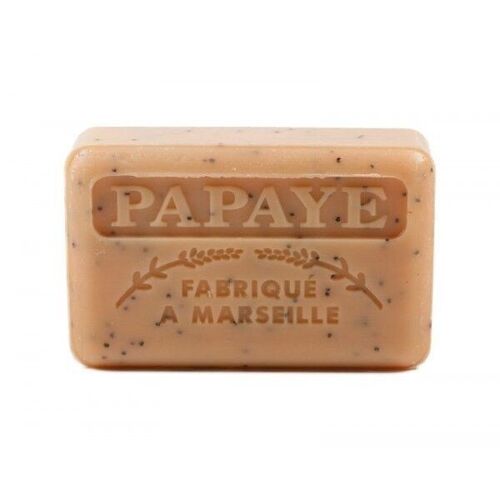 5x Savonnette Marseillaise papaya 125g