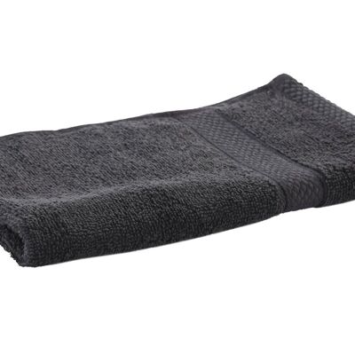 COTTON TOWEL 30X50X1 600GSM TOILET DARK GRAY TX200350