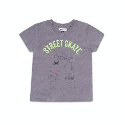 Camiseta punto gris niño Urban Activist - KB04T505G4