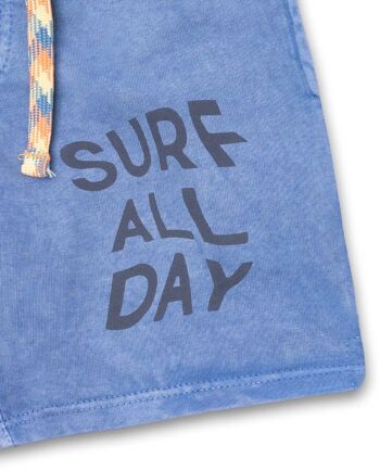 Short de surf garçon bleu à pois Beach Days - KB04H403B3 3