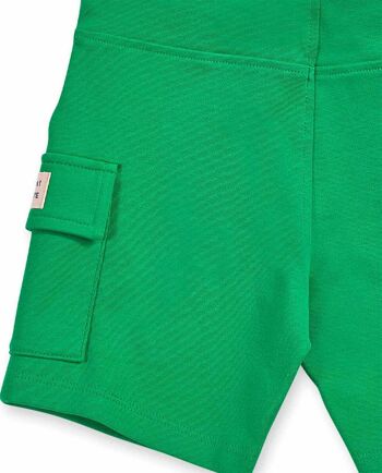 Bermuda vert tricot garçon La côte - KB04H204V2 4