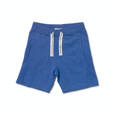 Bermuda Victor maglia blu bambino Basics Boy - KB04H206B1