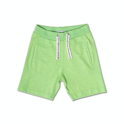 Urban Activist green knit Bermuda shorts for boy - KB04H505V4