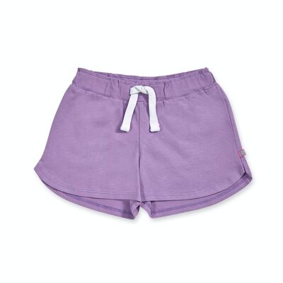 Purple knit short girl Paradiso beach - KG04H305L1