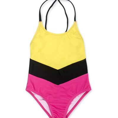 Rebel Girl multicolored swimsuit for girl - KG04W103Y1