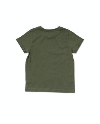 T-shirt tricot kaki garçon Desert trail - KB04T106K1 2