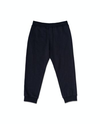 Pantalon long en maille bleu marine pour garçon Basics Boy - KB02P101N1 2