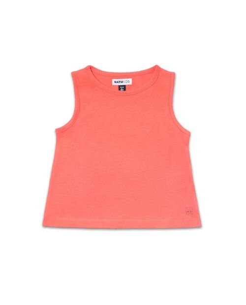 Camiseta tirantes punto rojo niña Basics Girl - KG04T207R2