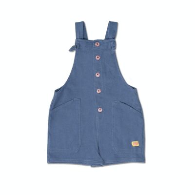 Blauer Strickoverall für Mädchen Paradiso Beach - KG04J301J2