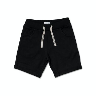 Bermuda Frank noir tricot garçon Basics Garçon - KB04H508X1